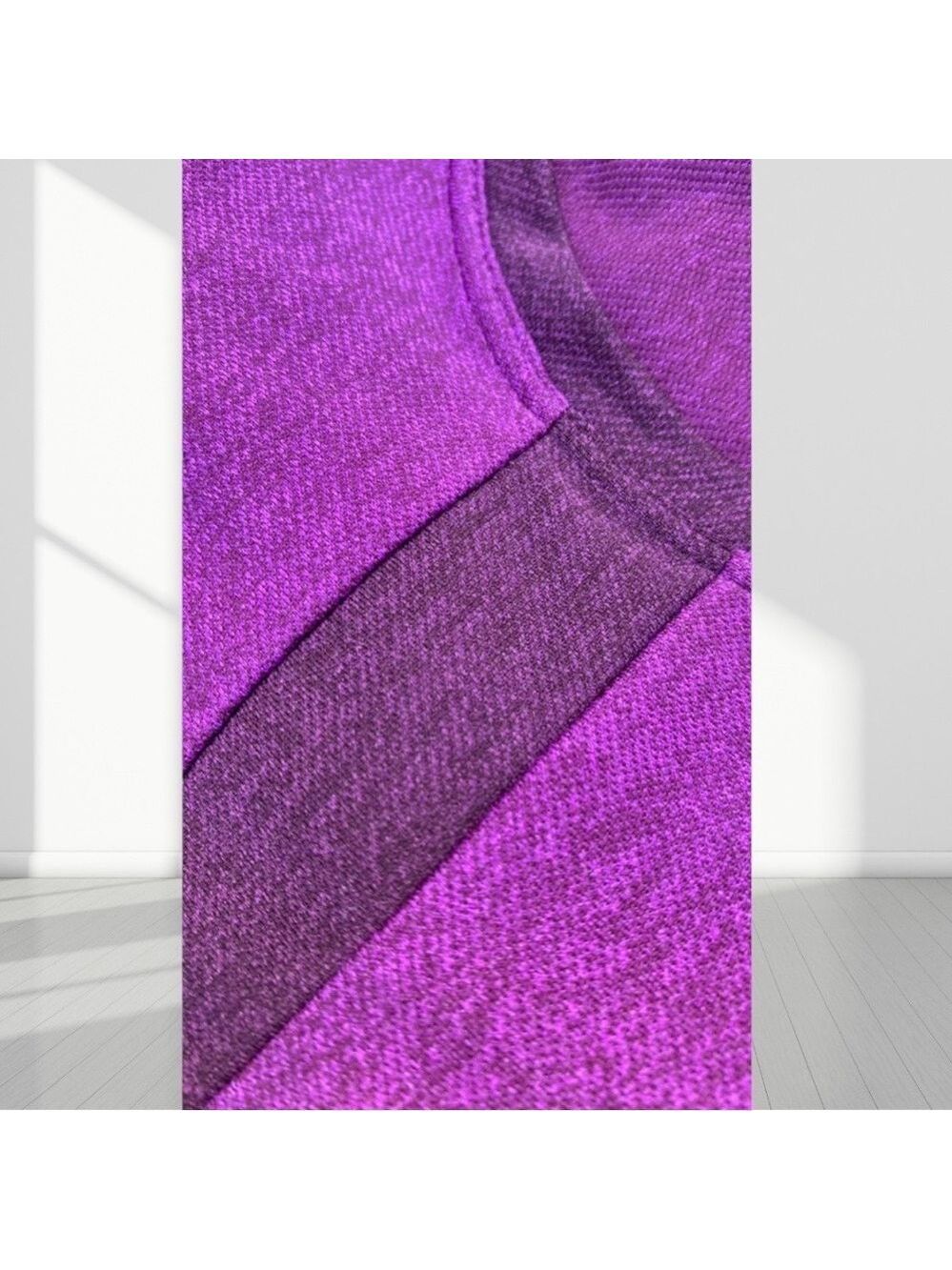 💗⛳ Nike Golf Dri-FIT Sleeveless Polo Top Size M Pink Purple Racerback Athletic - Picture 7 of 10